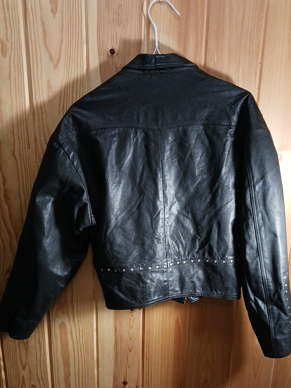 Leather Biker Jacket Women's Small - Picture 2 of 6